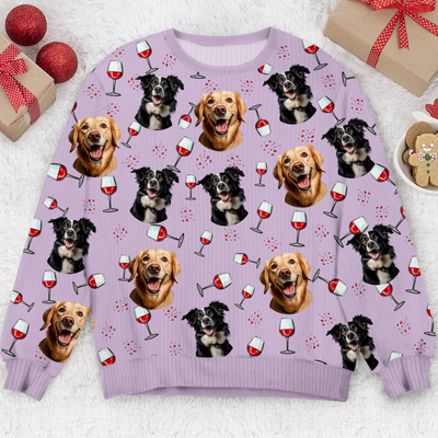Custom Pet Photo Christmas Personalized 3D Sweater VTX22NOV23KL1