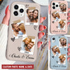 Upload Photo Polaroid Custom Silicone Phone Case For Couples VTX24AUG23KL1
