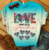 Love Being Called Grandma Teal Color Turquoise Color Personalized 3D T-shirt VTX28MAR24KL1