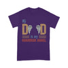 Customized My Dad Is My Guardian Angel T-Shirt Pm05Jun21Ct2 2D T-shirt Dreamship S Purple