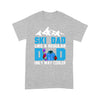 Customized Ski Dad Like A Regular Dad Only Way Cooler T-Shirt Pm05Jun21Tq1 2D T-shirt Dreamship S Heather Grey