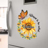 Sunflower Butterfly Grandma with grandkids Personalized Sticker Decal Gift for Grandmas Mom Aunties HTN03AUG23TP1