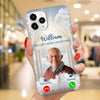 Photo Inserted The Call I Wish I Could Take Memorial Sympathy Gift Remembrance Keepsake Personalized Phone Case LPL25APR24TP1