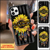 Customized Grandma, Nana…Sunflower Dreamcatcher Black Phone Case PM17JUN21CT3 Phonecase FUEL Iphone iPhone 12