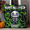 Candy Gummy Jelly Worms Eyes Halloween Kid Personalized Tote Bag PNM08AUG23TP1