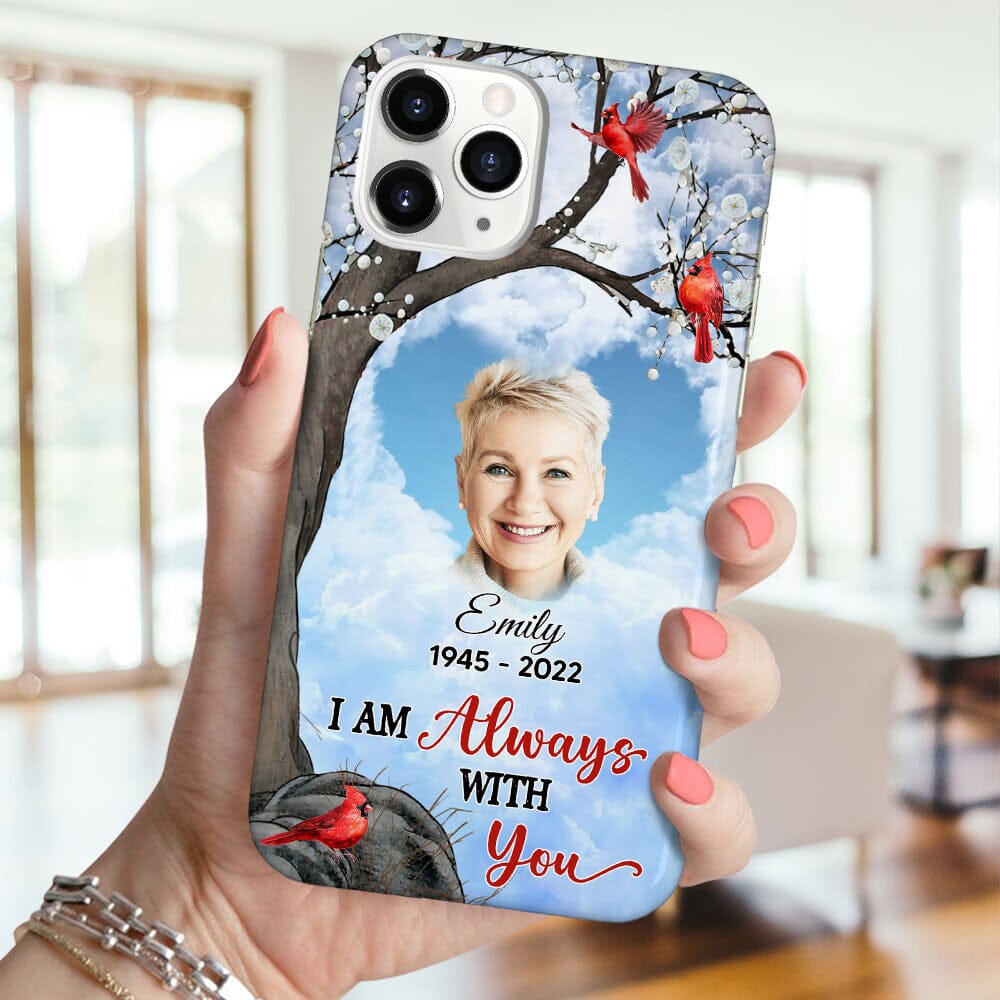 Custom Photo I'll Carry You Personalized Phone case - Memorial Gift For Family NVL27NOV23TP1 Silicone Phone Case HumanCustom - Unique Personalized Gifts Made Just for You 