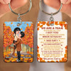 Fall Season Couple Kissing & Hugging We Are A Team Personalized Phone Case NVL17JUL23TP3