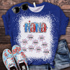 Grandma/ Mama 4th Of July Fireworks Personalized 3D T-shirt VTX19APR24TP2