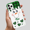 Cute Snowmy Grandma Mom Little Heart Kids Personalized Christmas Phone Case LPL13SEP23TP3 Silicone Phone Case HumanCustom - Unique Personalized Gifts Made Just for You Iphone iPhone 15