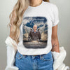 In Loving Memory Custom Photo Angel Wings Personalized Memorial T-shirt VTX08MAY24TP1