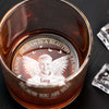 Memorial Custom Photo Angel Wings, Your Wings Were Ready But My Heart Was Not Personalized Engraved Whiskey Glass LPL27APR24TP2