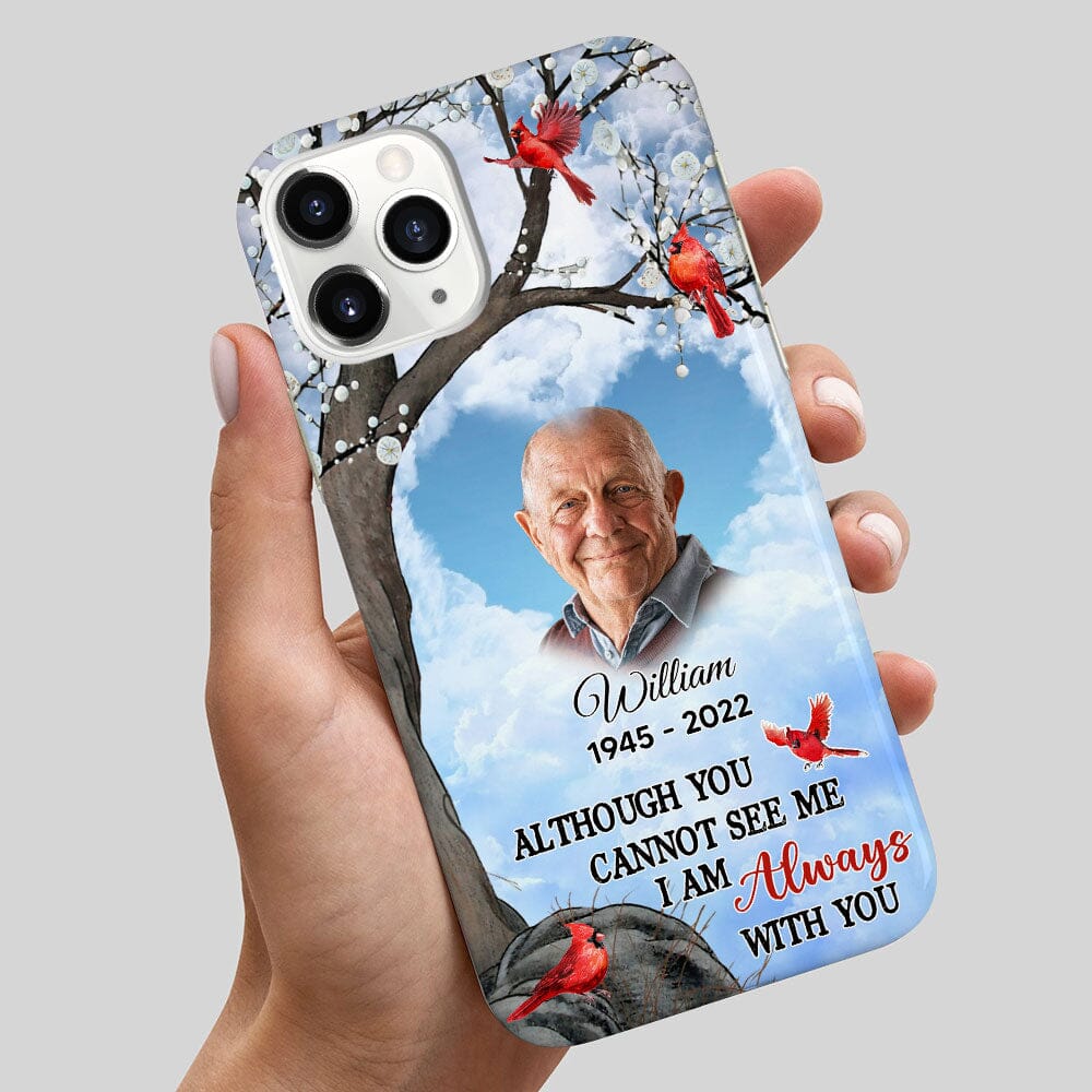 Custom Photo I'll Carry You Personalized Phone case - Memorial Gift For Family NVL27NOV23TP1 Silicone Phone Case HumanCustom - Unique Personalized Gifts Made Just for You 