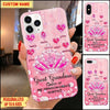 Personalized Names Great Grandma-Queen of My Grandkids' Hearts Phone Case PM02JUL21CT4 Phonecase FUEL Iphone iPhone 12