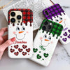 Cute Snowmy Grandma Mom Little Heart Kids Personalized Christmas Phone Case LPL13SEP23TP3 Silicone Phone Case HumanCustom - Unique Personalized Gifts Made Just for You