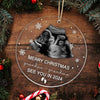 Pregnancy Announcement Upload Ultrasound Photo Acrylic Ornament Gift For Grandparents VTX20NOV23TP1 Acrylic Ornament HumanCustom - Unique Personalized Gifts Made Just for You 3.5 IN Pack 1