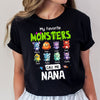 My Favorite Monsters Call Me Grandma Mom Personalized Shirt LPL27APR24TP3