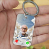 The Call I Wish I Could Take Memorial Sympathy Gift Remembrance Keepsake In Loving Memory Photo Inserted Personalized Keychain LPL27APR24TP1