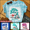 Colorful Gnome Grandma Mom Balloon Heart Kids, I Love Being Nana Personalized 3D T-shirt NVL06MAY23XT1 3D T-shirt Humancustom - Unique Personalized Gifts S