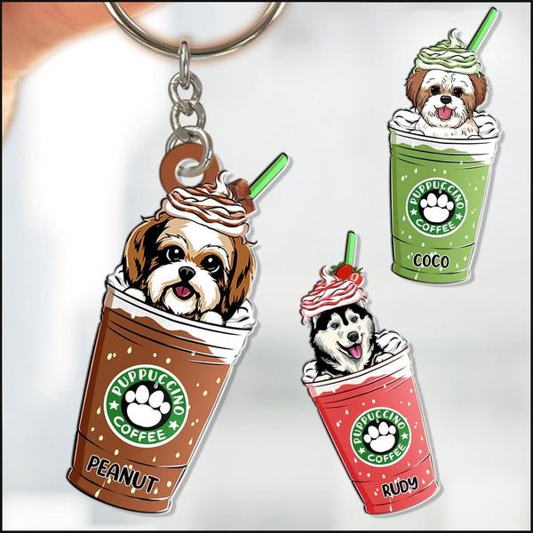 Custom Pet Art - Dog Tag Keychain – Pop Your Pup!™