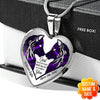 Wolf Couple God Blessed Personalized Heart Necklace NLA02DEC21CT2 Jewelry ShineOn Fulfillment