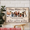 Happy Mother's Day Upload Photo Gift, To Us You Are The World Personalized Poster NVL06APR23XT3 Poster Humancustom - Unique Personalized Gifts 24x16in - Best Seller