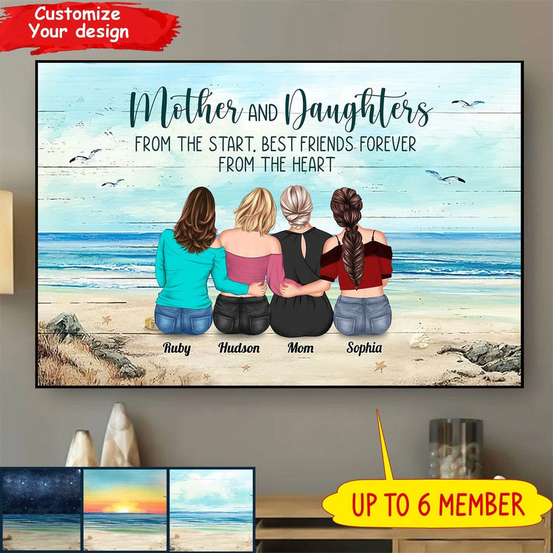 Mothers Day Personalized Poster Gift