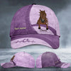 Love Horses Colorful Leather Pattern Personalized Cap NVL05JUL23NY3