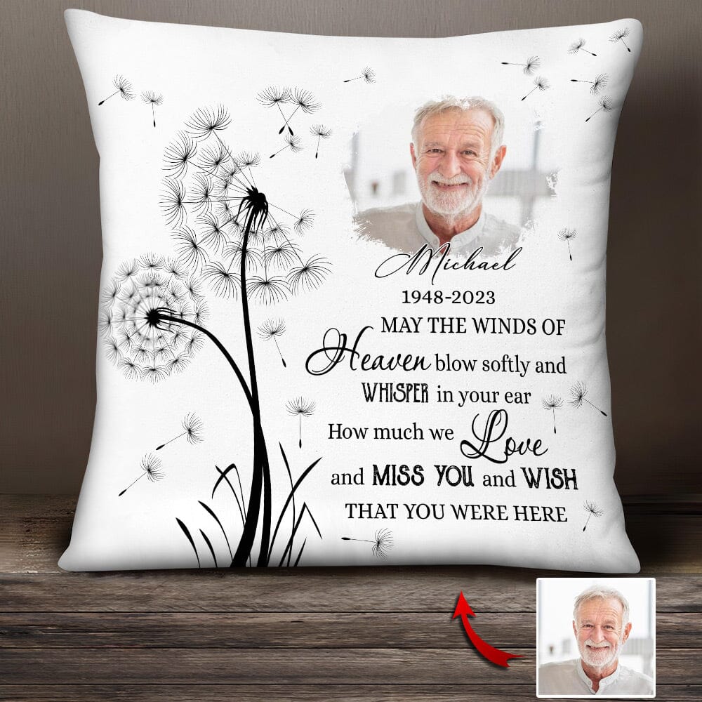 May the Winds of Heaven Memory -Personalized Phonecase - NTD05DEC23NY1 Pillow HumanCustom - Unique Personalized Gifts Made Just for You 