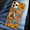 Leopard Sunflower Just A Girls Who Lives Horse Breeds Personalized Phone Case LPL21JUN23NY1