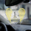 Personalized Memorial Car Ornament - A Big Peace Of My Heart lives in Heaven - NTD13OCT23NY1 Car Ornament HumanCustom New Pack 1