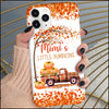 Grandma's Little Pumpkins, Autumn Truck  Fall Gift for Grandma, Mom Personalized Phone Case NVL05JUL23NY1
