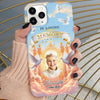 Memorial Insert Photo Golden Gate Doves, In Loving Memory Personalized Phone Case LPL07MAY24NY1