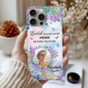 Memorial Custom Photo Floral Garden, If Love Could Have Saved You, You Would Have Lived Forever Personalized Phone Case LPL27APR24NY1