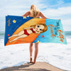 Life Is Better At The Beach Summer Vibes - Gift For Him, Her, Yourself, Girlfriend, Boyfriend, BFF Best Friends, Traveling Lovers - Personalized Custom Beach Towel NVL22APR24NY3