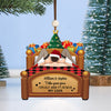 I Like Your Face Especially When It's Between My Legs Personalized Custom Shape Wooden Christmas Ornament NVL08SEP23NY1