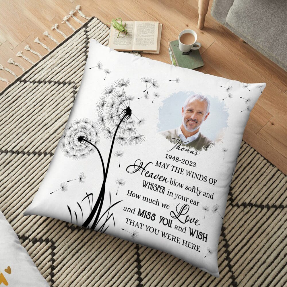 May the Winds of Heaven Memory -Personalized Phonecase - NTD05DEC23NY1 Pillow HumanCustom - Unique Personalized Gifts Made Just for You 