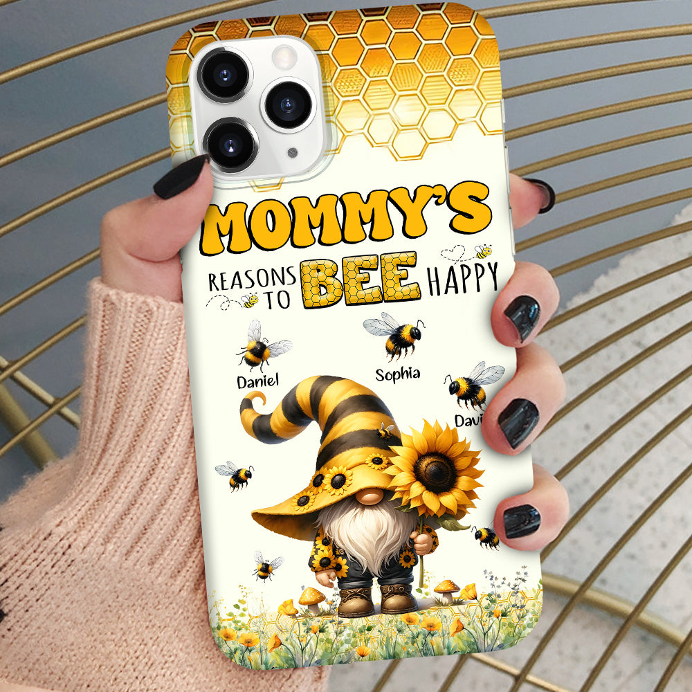 Personalized Grandma Nana Mom Bee Honey Kids Phone case NVL27JUN24NY1