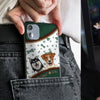 Dog Mom Puppy Pet Dogs Lover Zipper Texture Leather Personalized Phone case NVL05APR24NY2