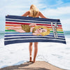 Bring The Joy - Bestie Personalized Custom Beach Towel - Christmas Gift For Best Friends, BFF, Sisters NVL17JUN23NY4