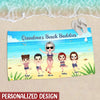 Grandma's Beach Buddies Summer Holiday Personalized Beach Towel HTN01JUN23CA1
