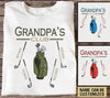 Golf Grandapa'S Club Personalized T-Shirt Knv4Jun21Ct01 2D T-shirt Dreamship S Kelly