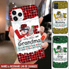 Personalized Snowman Love Being Called Grandma Mommy Phone case NVL05NOV22CA1 Silicone Phone Case Humancustom - Unique Personalized Gifts Iphone iPhone 14