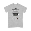 Personalized Dog And Girl Kind Of Girl Standard T-Shirt Dhl-16Vn02 2D T-shirt Dreamship S Heather Grey