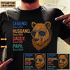 Customized Legend Husband Est Bear Family Pm01Jun21Ct1 Dreamship S Black
