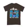 Customized Ski Dad Like A Regular Dad Only Way Cooler T-Shirt Pm05Jun21Tq1 2D T-shirt Dreamship S Brown