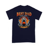 Customized Best Dad Ever T-Shirt Hqd05Jun21Xt5 2D T-shirt Dreamship S Navy