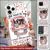 Personalized Dogs The Road To My Heart Is Paved With Paw Prints Silicone Phonecase DHL-24TQ009 Silicone Phone Case Humancustom - Unique Personalized Gifts