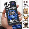 Personalized Dog The Road To My Hear Is Paved With Paw Prints Phone Case Dhl-24Tq015 Phonecase FUEL Iphone iPhone 12