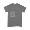 Customized Uncle The Man The Myth The Bad Influence T-Shirt Pm12Jun21Tp2 2D T-shirt Dreamship S Smoke Grey
