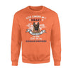 GERMAN SHEPHERD God knew my heart needed love Standard Crew Neck Sweatshirt DHL-VA2D8 Dreamship S Orange